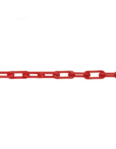 MNK zware nylon ketting - Ø 6 mm - 50 m - rood 1
