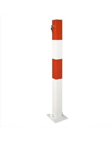 SESAM - A klappaal - 70 x 70 mm - driekantslot - rood wit 1