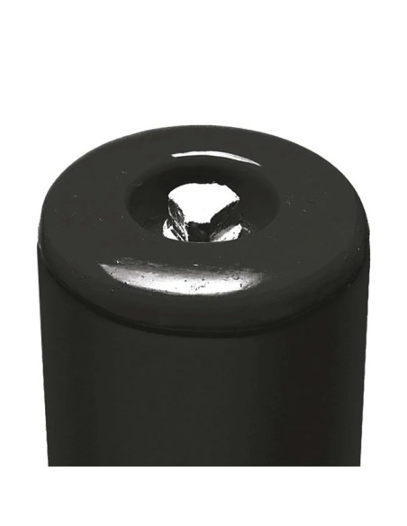 PARAT B afzetpaal + voetplaat - 1 kettingoog - geel zwart 3