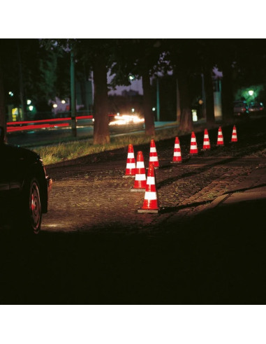 MORION Reflexkegel - rood wit 6