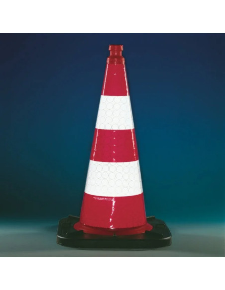MORION Reflexkegel - rood wit 5