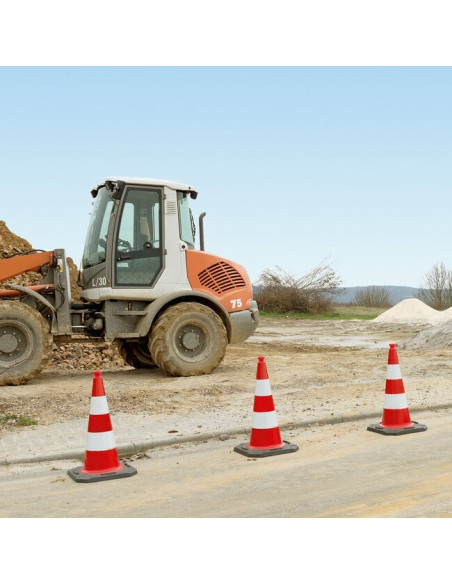 EU Reflexkegel - klasse 1 - rood wit 10