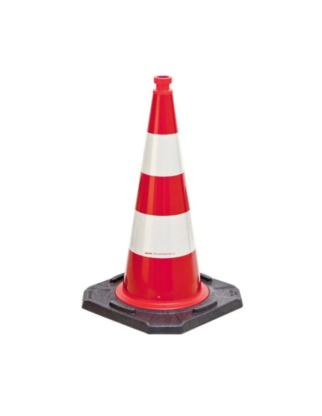 EU Reflexkegel - klasse 2 - rood wit 1