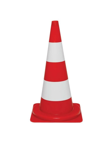 PVC kegel - rood wit - niet-reflecterend 9