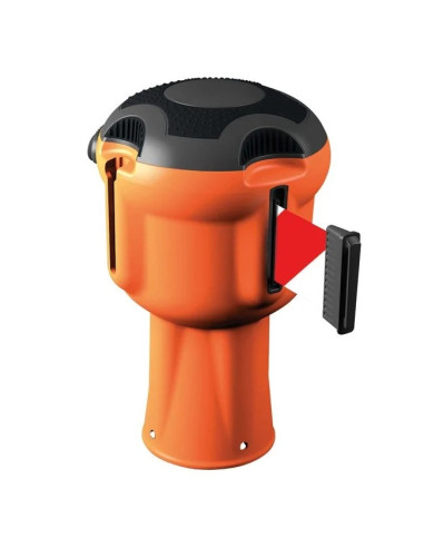 SKIPPER kegelriemcassette - 9000 mm - rood wit 1