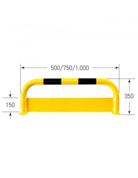 BLACK BULL M beschermbeugel - met onderrijbeveiliging - gecoat 3