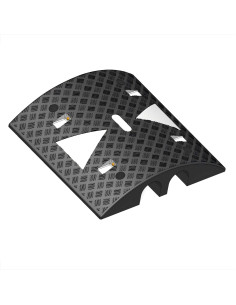 MORION XL kabelbeschermer - 2 kanalen - Zwart Wit 1