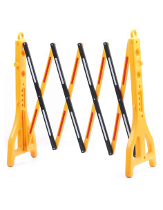 MORION Schaarhek EASY-GATE - kunststof - 2500 x 960 mm - Geel Zwart 1