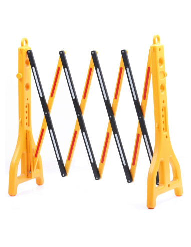 MORION Schaarhek EASY-GATE - kunststof - 2500 x 960 mm - Geel Zwart 1