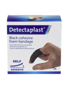 Zelfklevende Verband - 6 cm x 4,5 m - Zwart 1