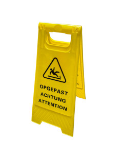 Ri-Traffic Klapbord waarschuwingsbord – Pas op glad 1