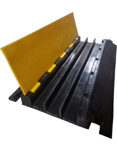 Kabelbrug met klep - voor 3 kabels 1