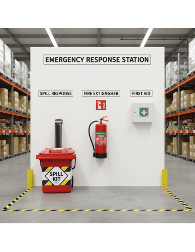 Spill kit op wielen trolley 45L kopen?