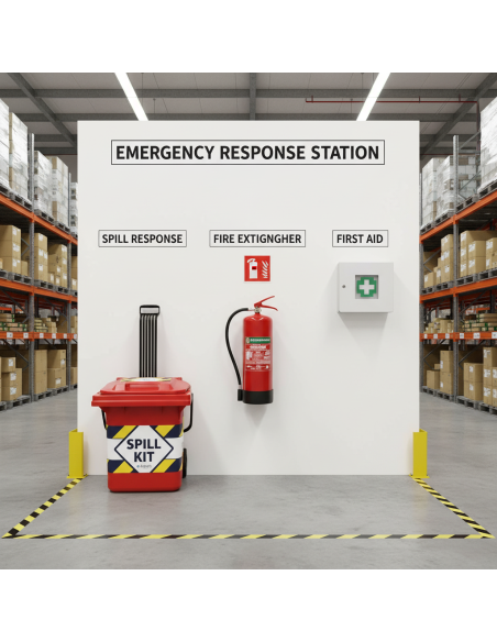 Spill kit op wielen trolley 45L kopen?