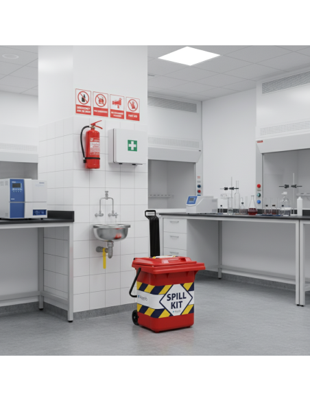 Spill kit op wielen trolley 45L kopen?