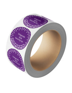 Volgende VCA keuring op sticker 26-31 - op rol