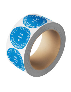 ESD getest op keuringssticker 26-31 - rol