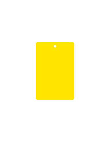 Bord (haaks) blanco kunststof aluminium