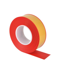 PROline vloermarkeringstape vorkheftruck - rood - zelfklevend - 50 mm 1