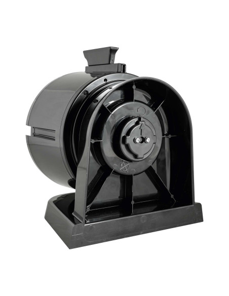 Wandcassette Met Uittrekbaar Lint - 12 m, Geel/Zwart 2