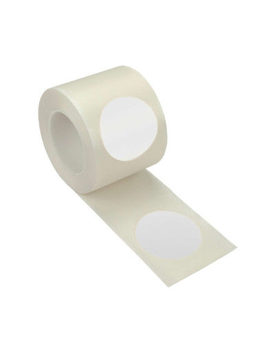 Stippen vloermarkering op rol - wit - zelfklevend 1