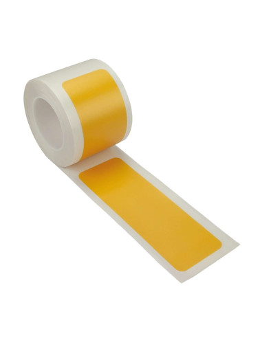 Strepen vloermarkering op rol - geel - - zelfklevend 1