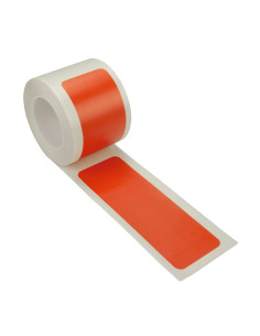 Strepen vloermarkering op rol - rood - zelfklevend 1