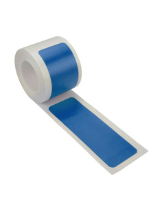 Strepen vloermarkering op rol - blauw -  zelfklevend 1