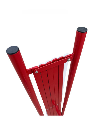 Strellis Schaarhek – Stalen Vouwhek Rood/Wit 3