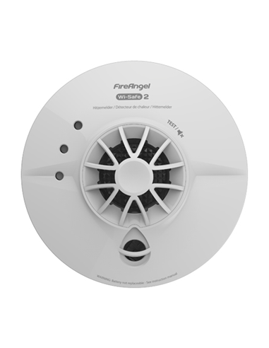 Fire Angel Hittemelder 230V Lith. Back-Up Draadloos Koppelbaar 1