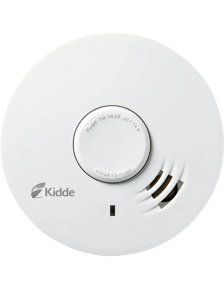 Kidde Rookmelder Q2, DIN EN 14604, met 10 Jaar Vast Ingebouwde Batterij, Wit, 104 x 40 mm 1