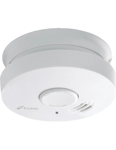 Kidde Rookmelder Q2, DIN EN 14604, met 10 Jaar Vast Ingebouwde Batterij, Wit, 104 x 40 mm 2