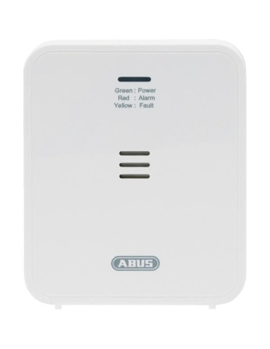 ABUS Koolmonoxidemelder COWM370 met elektrochemische sensor, 85 dB, wit, Oppervlakte - 60 m², 98x85mm 1