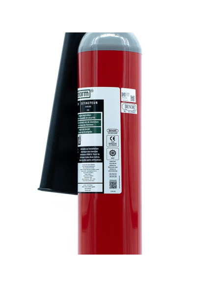 BENOR FIRENORM FNE-K5 5 KG CO2 Koolzuursneeuw Blusser 89B-30 2