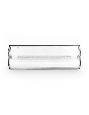 Normlights Bulkhead Led 3W 185Lm emg fixture surface 1
