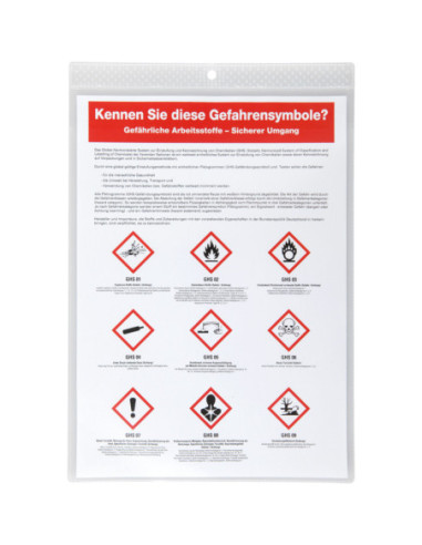 Durable aanplaktas met ophangoog, transparant - A4 - 10 stuks kopen? Bestel nu!