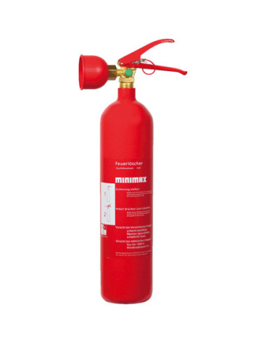 Minimax CS kooldioxideblusser (CO2), permanente druk kopen? Bestel nu!