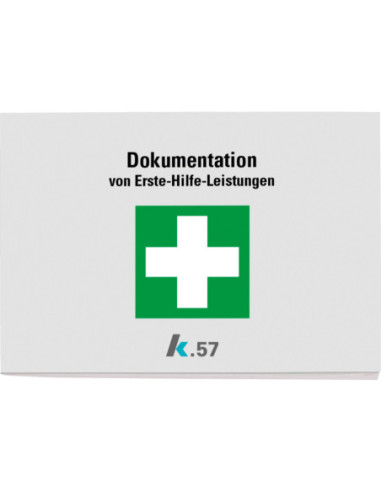 EHBO-registratieblok A5, 35 pagina's, met kartonnen kaft kopen? Bestel nu!