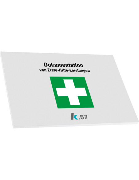 EHBO-registratieblok A5, 35 pagina's, met kartonnen kaft kopen? Bestel nu!