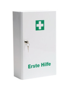 EHBO-kast Classic Steel, leeg, 1 deur, wit kopen? Bestel nu!