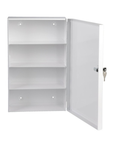 EHBO-kast Classic Steel, leeg, 1 deur, wit kopen? Bestel nu!