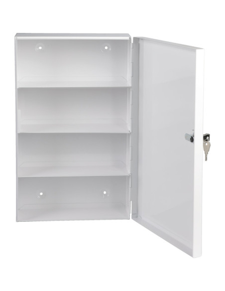 EHBO-kast Classic Steel, leeg, 1 deur, wit kopen? Bestel nu!