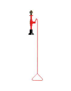 Broen-Lab lichaamsnooddouche, messing/kunststof - rood/zwart kopen? Bestel nu!