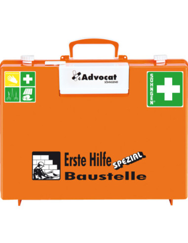 Söhngen Advocat EHBO-koffer met branchevulling, DIN 13157, oranje kopen? Bestel nu!