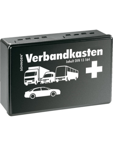 Söhngen autoverbanddoos Lübeck Air DIN 13164, zwart, kunststof kopen? Bestel nu!