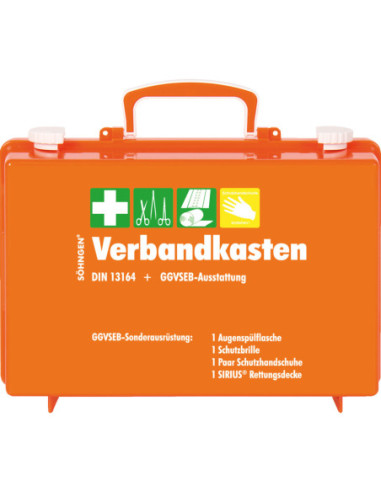 Söhngen autoverbanddoos DIN 13164 met ADR-uitrusting (GGVSEB), oranje kopen? Bestel nu!