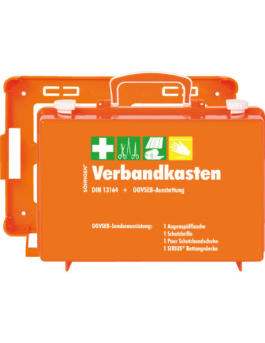 Söhngen autoverbanddoos DIN 13164 met ADR-uitrusting (GGVSEB), oranje kopen? Bestel nu!