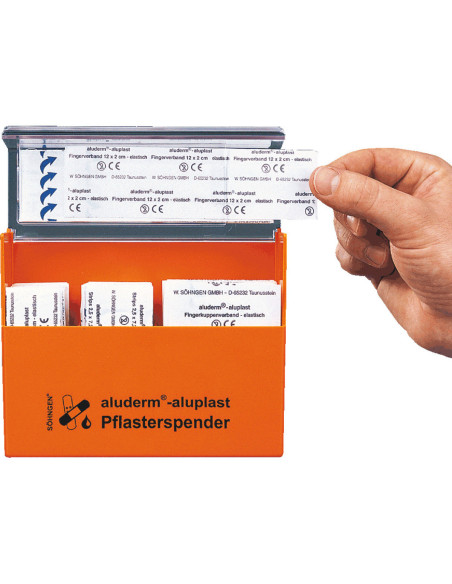 Söhngen aluderm-aluplast pleisterdispenser, gevuld, wandmontage kopen? Bestel nu!