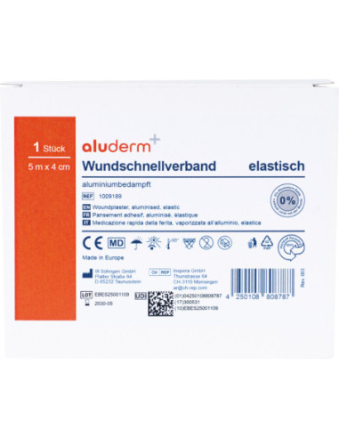 Aluderm Wondsnelverband, elastisch kopen? Bestel nu!