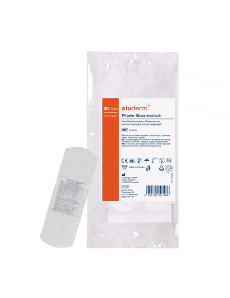 Aluderm Aluplast pleisterstrip, los verzegeld - 25 x 72 mm - 10 stuks kopen? Bestel nu!